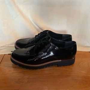 Franco Sarto Women’s Black Oxford Shoes